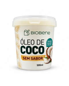Óleo de Coco Sem Sabor Biobene 500ml