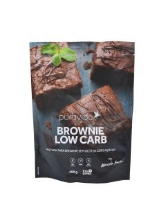 Mistura Para Brownie Low Carb 400g Puravida