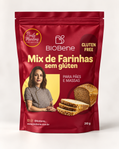 Mix de Farinhas para Pães sem Glúten - Paula Martins - 310 g