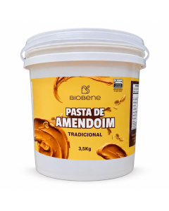 Pasta de Amendoim Tradicional Biobene 3,5 kg