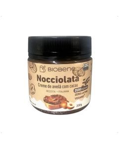 Nocciolata Creme de Avelã Cacau Sem Açúcar Biobene 200g