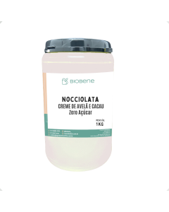 Nocciolata Creme de Avelã e Cacau Sem Açúcar Biobene 1kg
