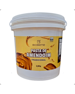 Pasta de Amendoim Tradicional Biobene 3,5 kg