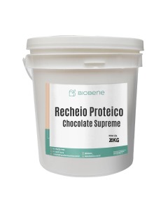 Recheio Proteico Chocolate Supreme 21% Biobene 20 kg