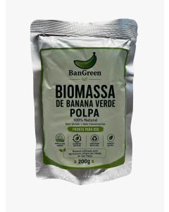 Biomassa de Banana Verde Polpa 100% Natural 200g – Biobene