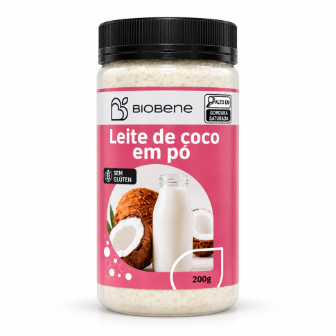 Leite de Coco em Pó Premium Biobene 200g
