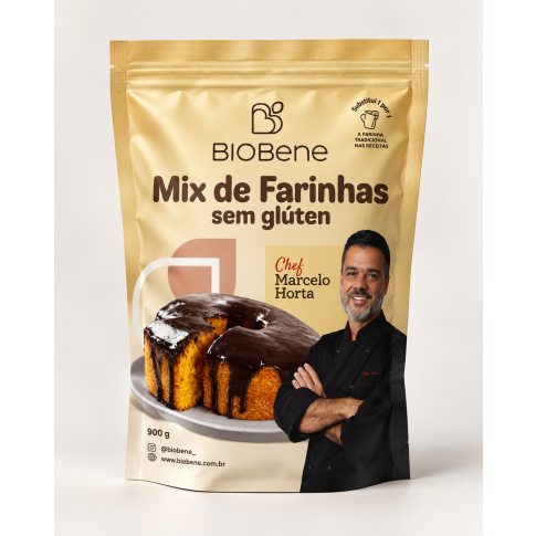 Mix de Farinhas Sem Glúten - Marcelo Horta Biobene 900g