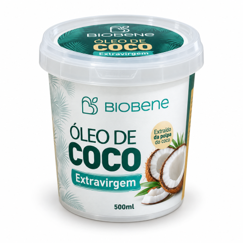 Óleo de Coco extravirgem Biobene 500mL