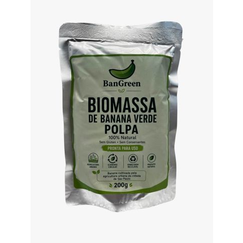 Biomassa de Banana Verde Polpa 100% Natural 200g – Biobene