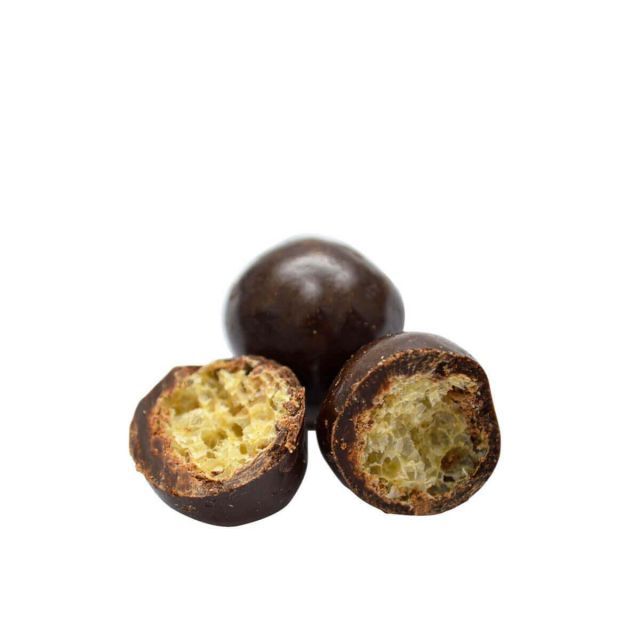 Drageado de Crispies de Quinoa com Chocolate Meio Amargo 100g