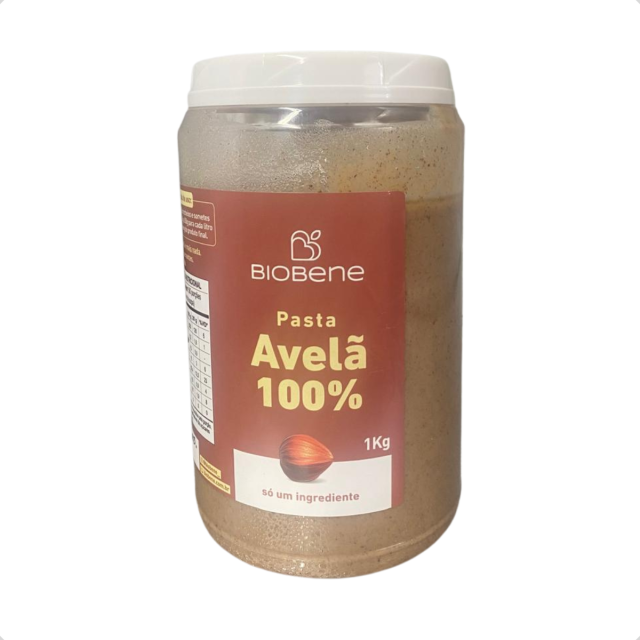 Pasta de Avelã 100% Biobene - 1kg