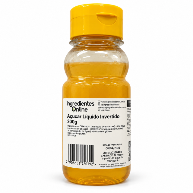 Acucar Liquido Invertido 200g