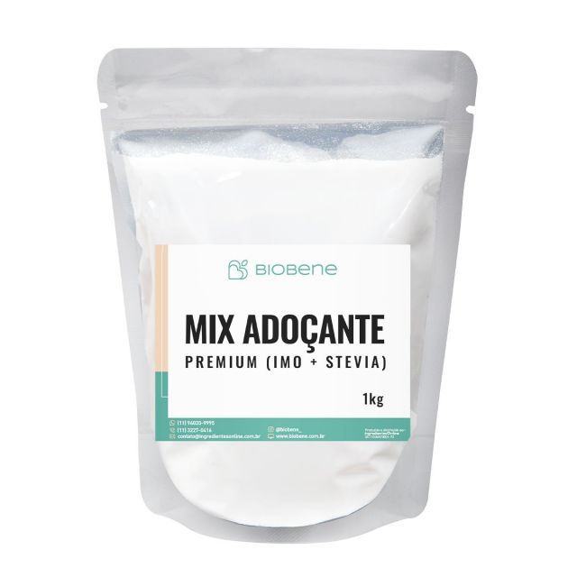 Mix adoçante Premium (IMO + Stevia) Biobene 1kg