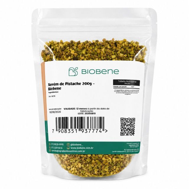 Xerém de Pistache 200g - Biobene 