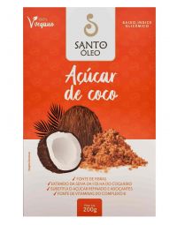 Açúcar de Coco Santo Óleo - 200g