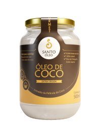 Óleo de Coco Santo Óleo Extra Virgem Película 500 ml