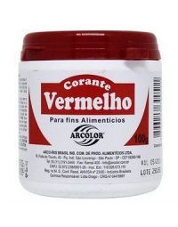 CORANTE EM PÓ VERMELHO - 100 g - ARCOLOR
