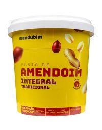 Pasta de Amendoim Integral Mandubim - 1,02Kg